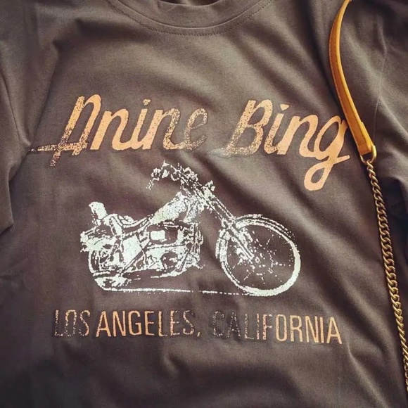 Faded Black Motorcycle Graphic Tee - Picture 4 of 4